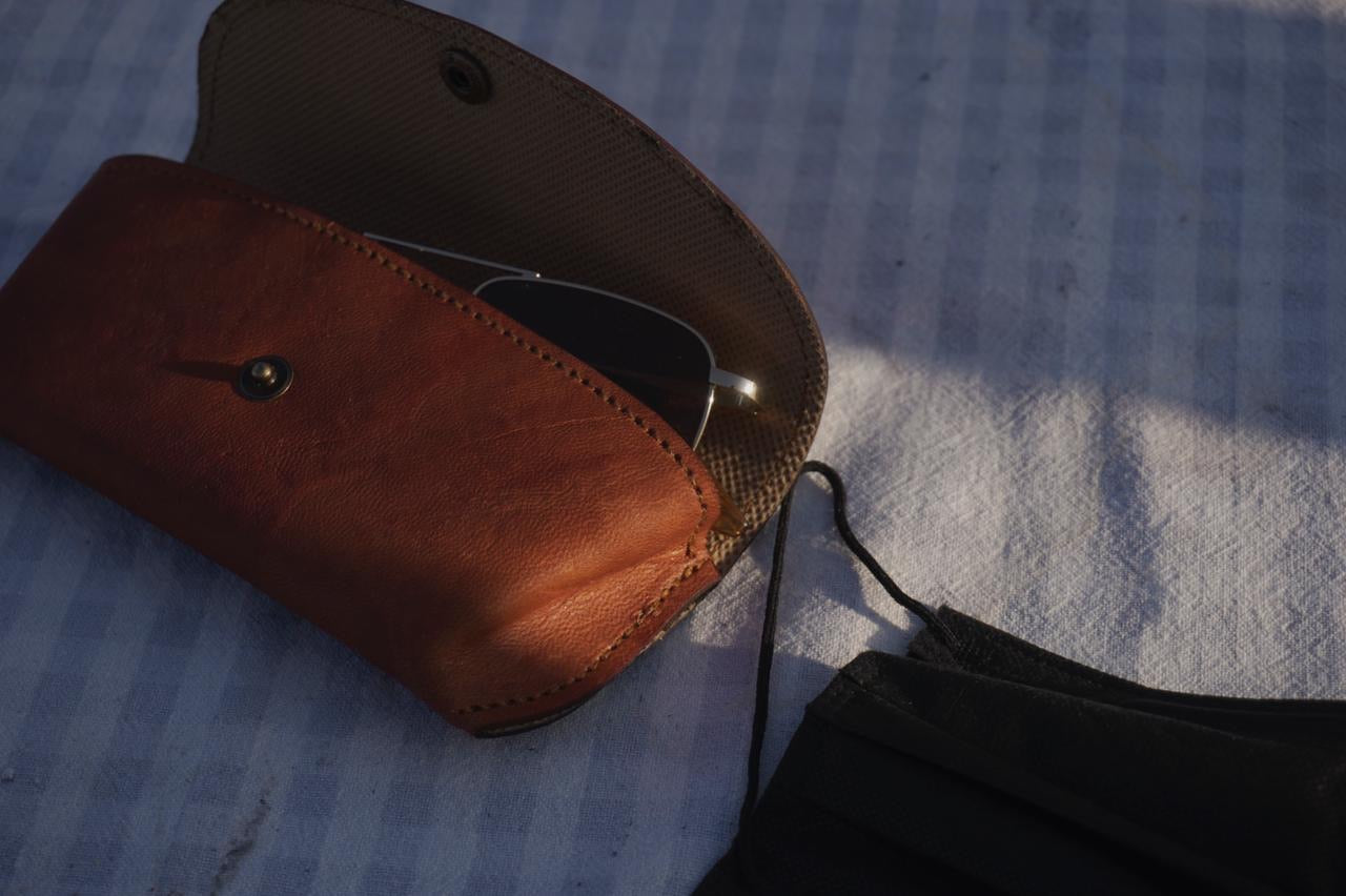 Leather Sunglasses Case