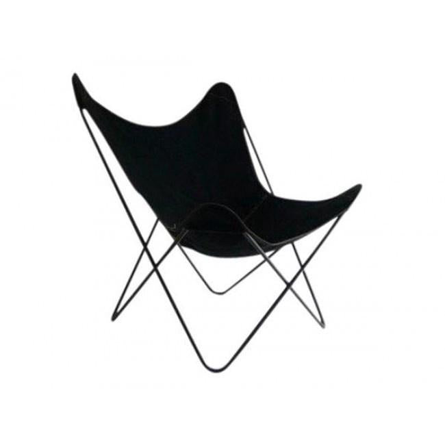 Black Canvas Chair