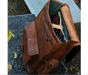 Rustic leather Bag