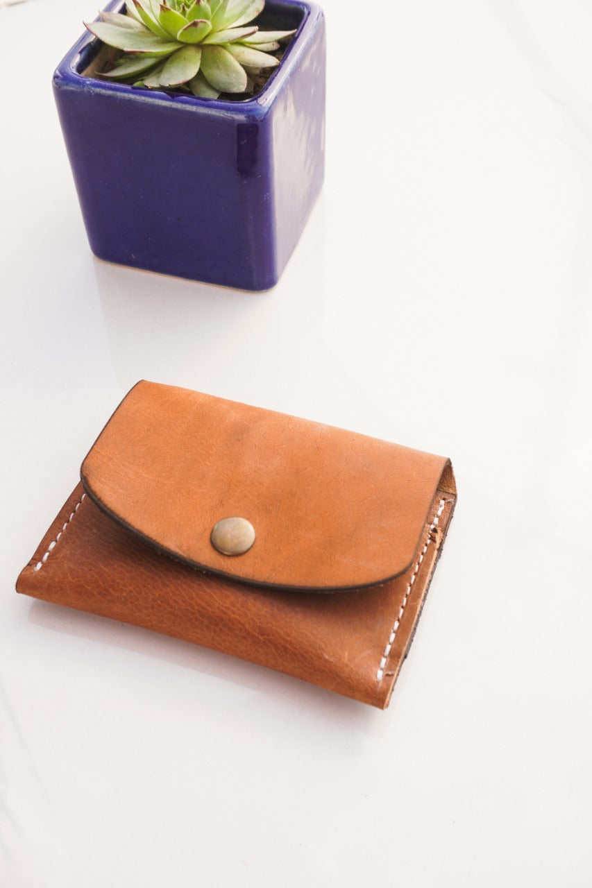 Fliptop Leather Wallet