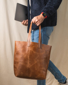 Leather Tote Bag