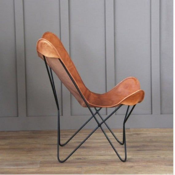 Leather Butterfly Chair